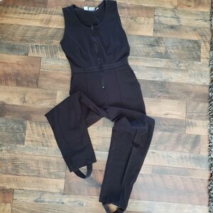 Lizsport black 90s jumper with stirrups‎